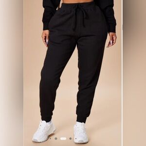 Fashion Nova Black Jogger Pants